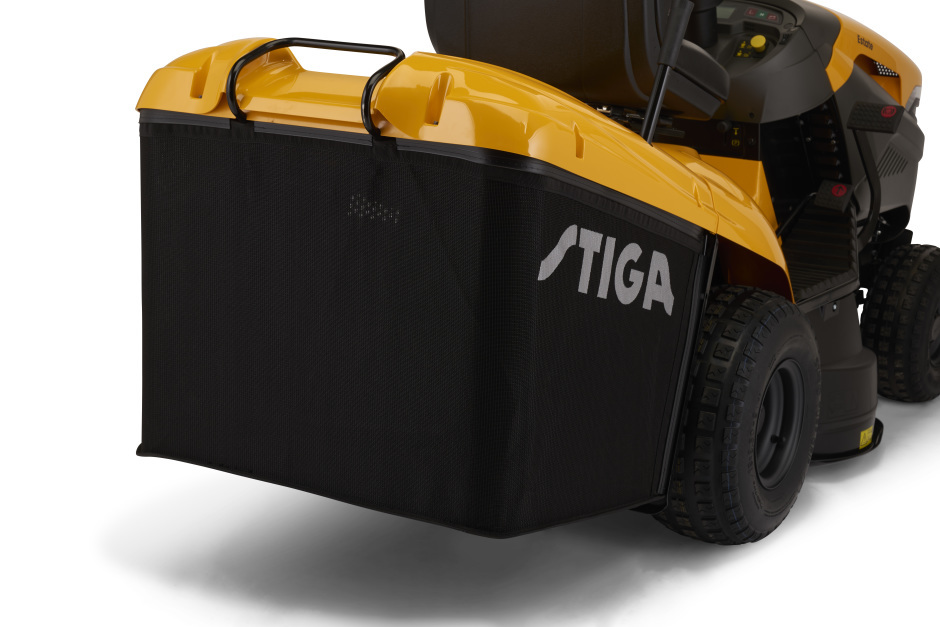 Stiga Estate 792 W Rear-Collect V-Twin Garden Tractor with Hydrostatic Drive