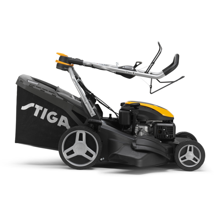 Stiga Combi 955 V - Fulcrum Handlebar Folded for Storage