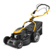 Stiga Combi 753 SE 4-in-1 Self-Propelled Petrol Lawnmower with Electric Start - Main Image - Left Facing.