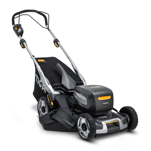 Stiga Twinclip 950e V KIT 48v 4-in-1 Variable-Speed Cordless Lawnmower (Inc. Batteries & Charger)