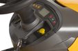 Stiga Tornado 7108 W - Dashboard with Electric Key Starter.