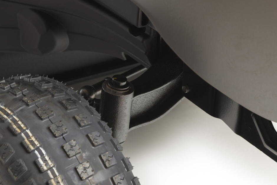 Stiga Tornado 7108 W - Rear Axle and Suspension.
