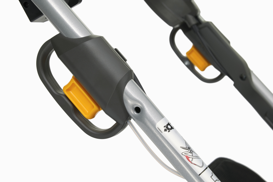 Stiga Twinclip 955 VR - Handlebar Adjustment Mechanism.