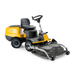 Stiga Park 300 Front-Cut Ride-On Lawnmower - Main Image - Right Facing with Cutter Deck.