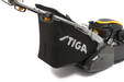 Stiga Twinclip 950 VR - Textile Grass-Collector with Stiga Logo.