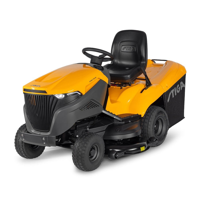 Stiga Estate 7122 W Rear-Collect V-Twin Garden Tractor with Hydrostatic Drive