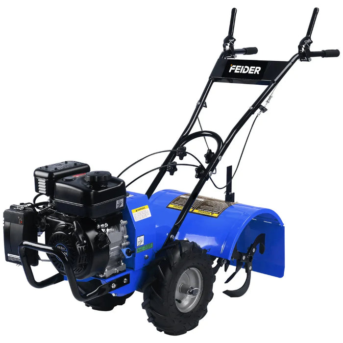 Feider HRTF220 Pro Two-Wheel Rear-Tine Rotary Cultivator
