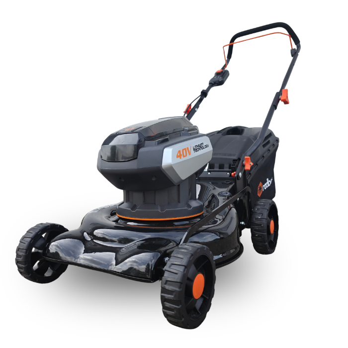 Redback E142C 40v Hand-Propelled Cordless Lawnmower (inc Battery and Charger)
