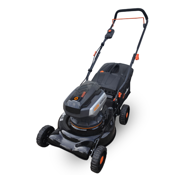 Redback E142C 40v Hand-Propelled Cordless Lawnmower (inc Battery and Charger)