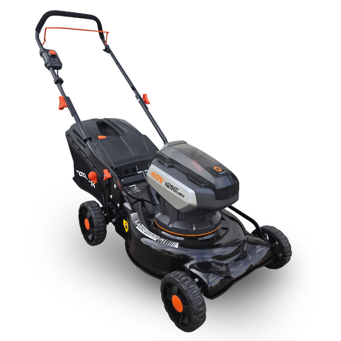 Redback E142C 40v Hand-Propelled Cordless Lawnmower (inc Battery and Charger)