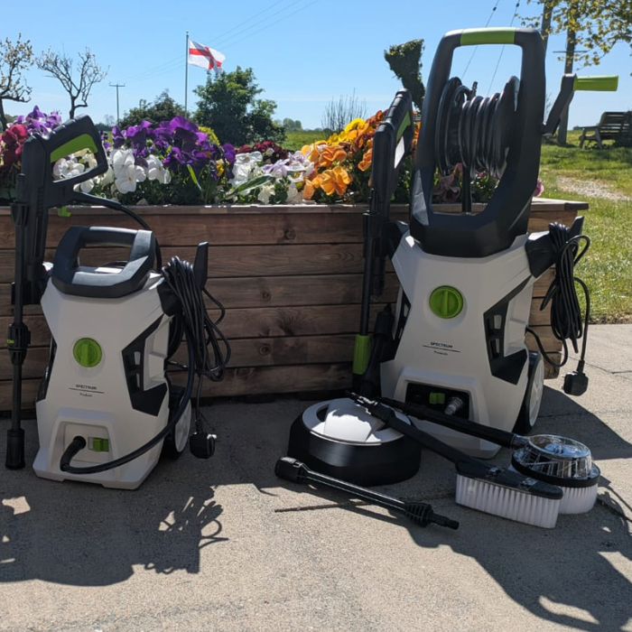 Spectrum LPW2200 Electric Pressure Washer — 2200W, 170 Bar, Cleaning Kit Included
