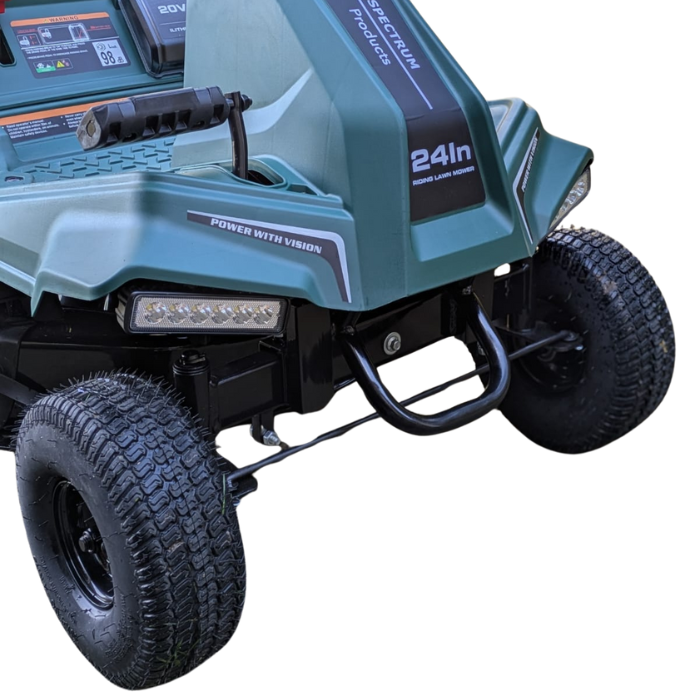 Spectrum DC24-4 Ultra-Compact Rear-Collect/Side-Discharge Ride-On Mower with Manual Drive