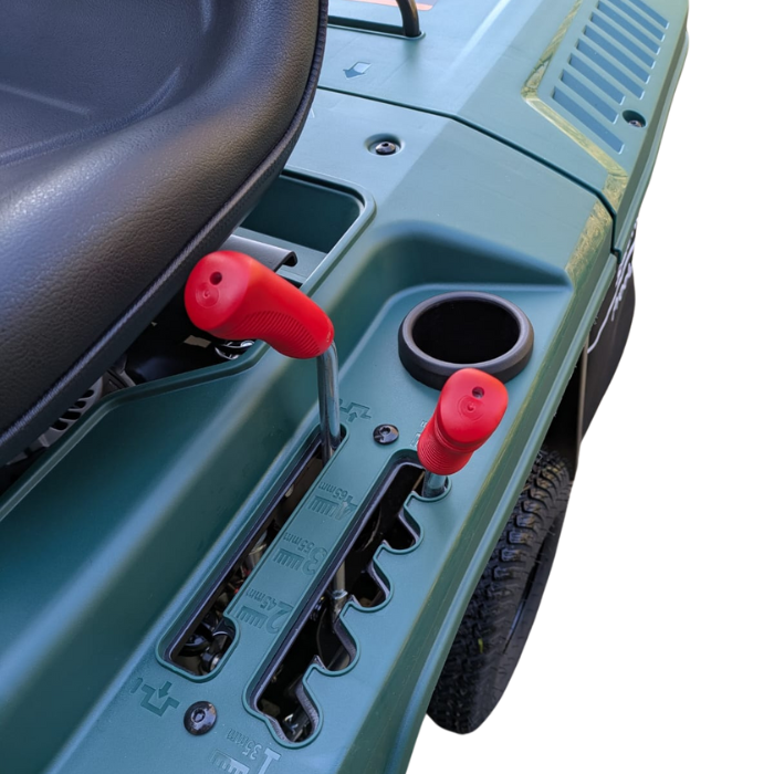 Spectrum DC24-4 Ultra-Compact Rear-Collect/Side-Discharge Ride-On Mower with Manual Drive