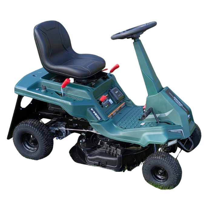 Spectrum DC24-4 Ultra-Compact Rear-Collect/Side-Discharge Ride-On Mower with Manual Drive