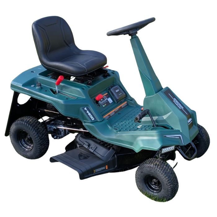 Spectrum DC24-4 Ultra-Compact Rear-Collect/Side-Discharge Ride-On Mower with Manual Drive