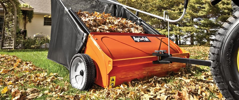 Agri-Fab Smart-Sweep 122cm Towed Lawn & Leaf Sweeper | 45-0492