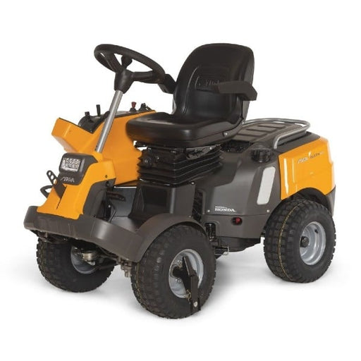 Stiga Park Pro 900 WX 4WD V-Twin Front-Cut Ride-On Lawnmower - Main Image - Left Facing without Cutter Deck.