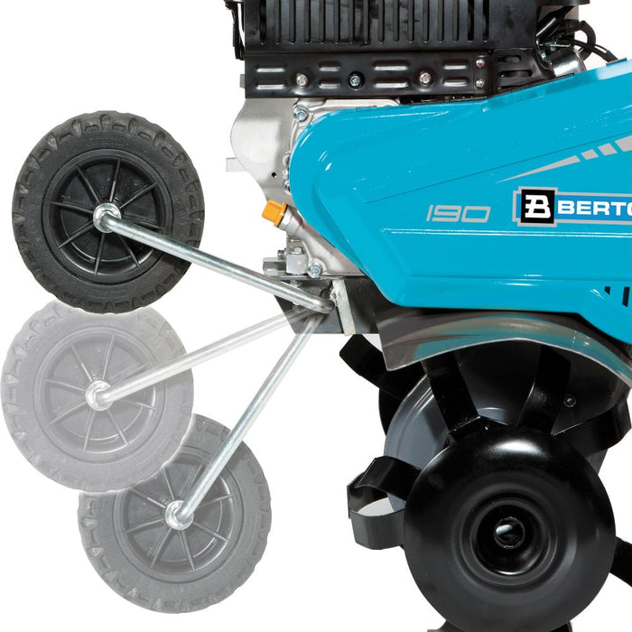 Bertolini BT195 Petrol Front-Tine Cultivator with Reverse Drive