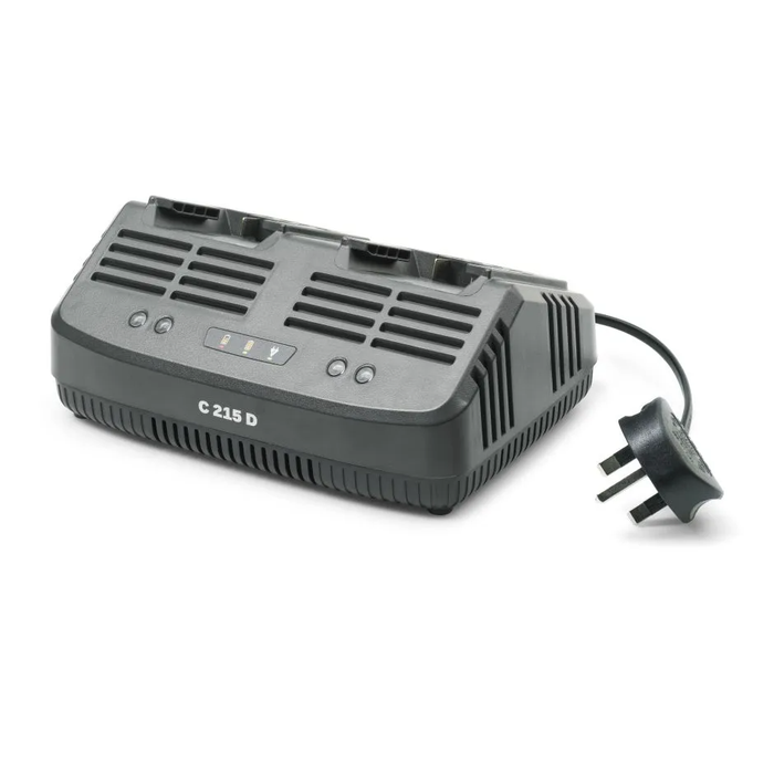 Stiga C 215 DU 20v ePower Twin-Port Battery Charger | 271021100/21