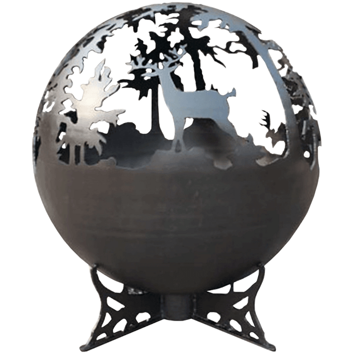 Deer Fire Globe
