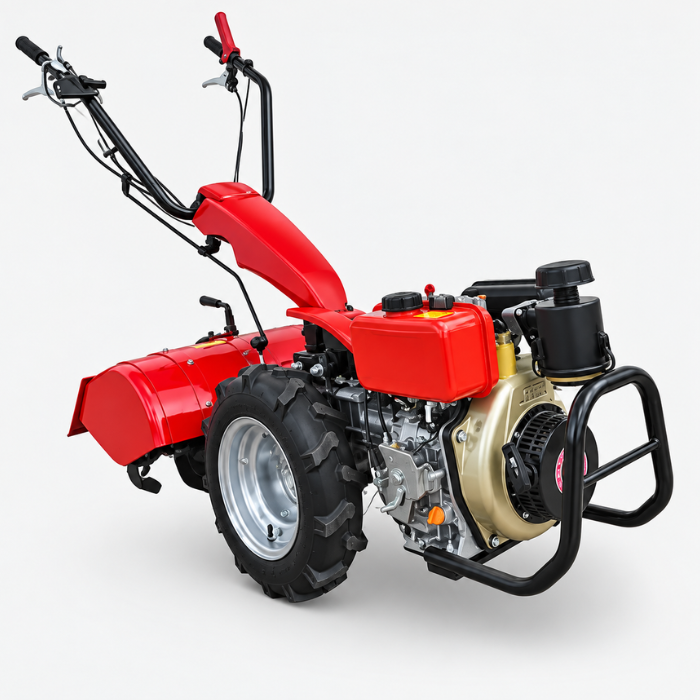 Chipperfield HCT296D - 2 Wheel Multifunctional Tractor with Cultivator Attachment