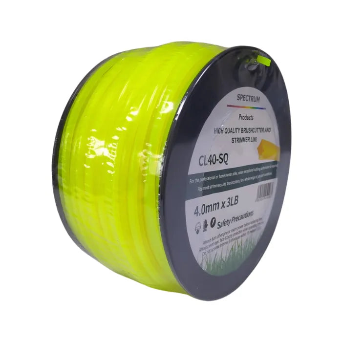 Spectrum CL40-R-SQ 4.0mm Square Strimmer Line