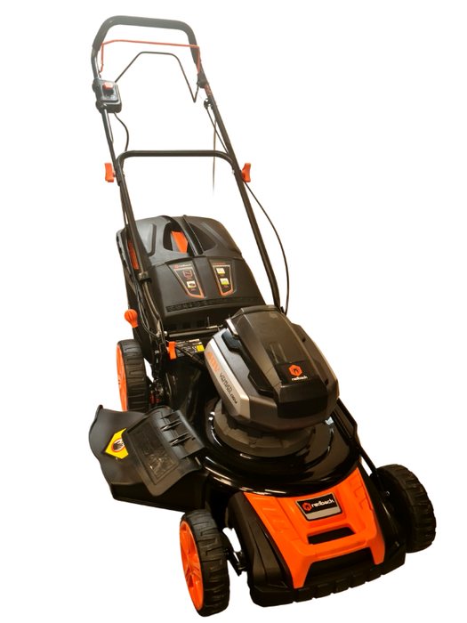 Redback 40v/46cm Self-Propelled Cordless Lawnmower | E146CVSET