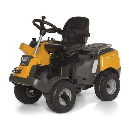 Stiga Park Pro 900 AWX 4WD V-Twin Front-Cut Ride-On Lawnmower - Main Image - Left Facing Without Cutter Deck.