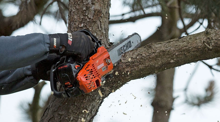Echo CS-2511TESC Top-Handle Petrol Arborist's Chainsaw (25cm Guide Bar)