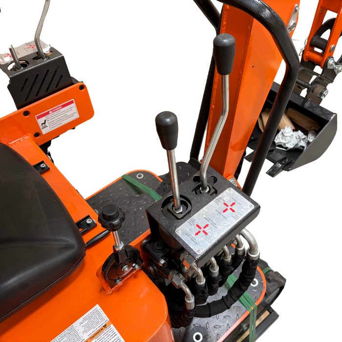 Spectrum SP8100TS 420cc Petrol Micro Crawler Excavator | 807mm Access Width
