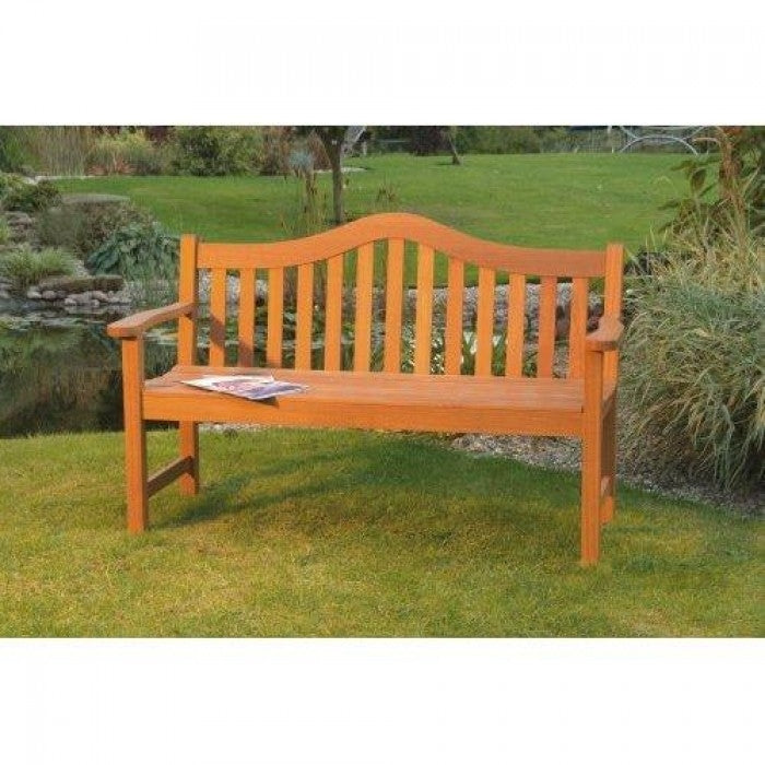 Lifestyle Wooden Garden Bench - 3 Seater Bench   1.5m