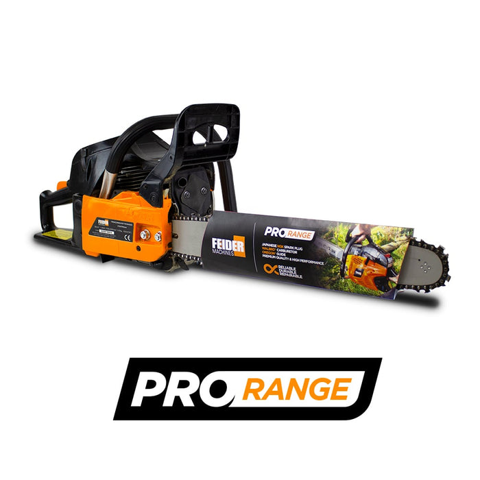 Feider PRO 45 Petrol Chainsaw Kit (46cm Guide Bar)