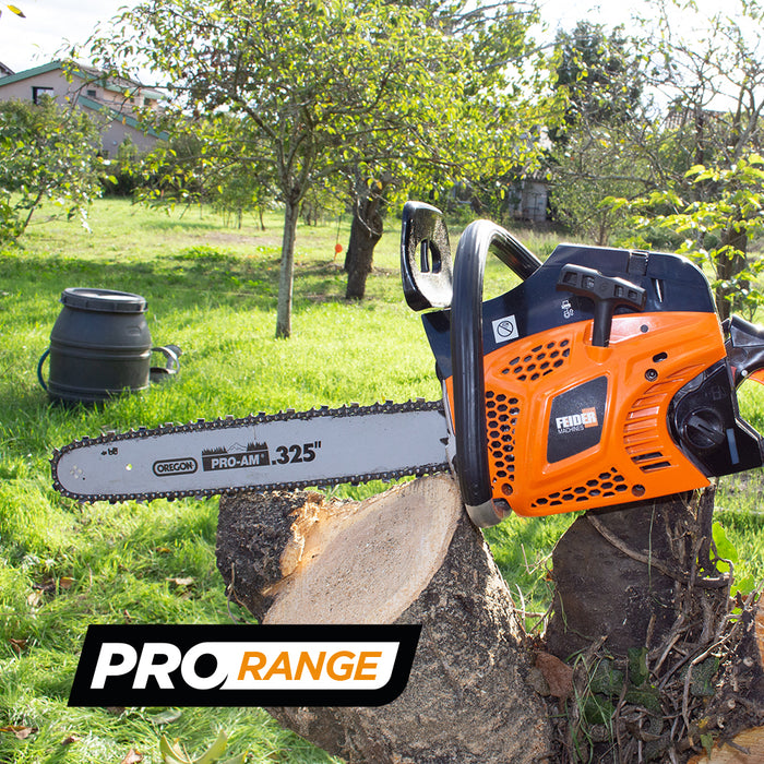 Feider PRO 45 Petrol Chainsaw Kit (46cm Guide Bar)