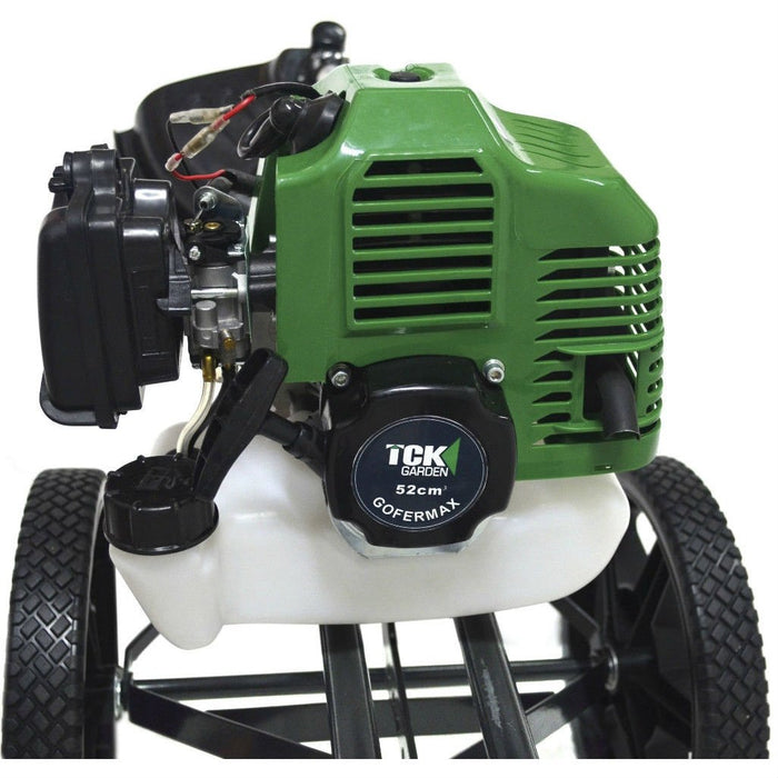 TCK Gofer 2-in-1 Petrol Mini Tiller & Wheeled Grass-Trimmer