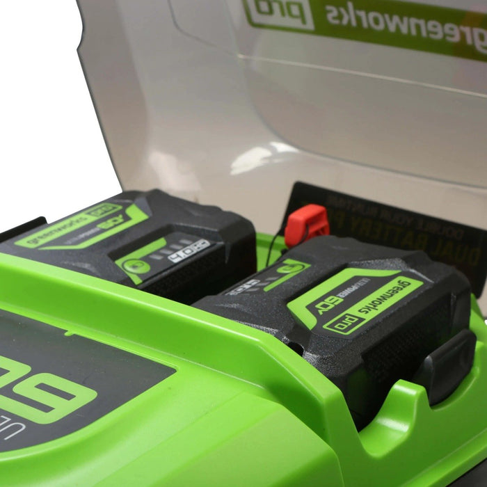 Greenworks GD60LM51SP 60v/51cm DigiPro 4-in-1 Self-Propelled Variable-Speed Cordless Lawnmower (Machine Only)
