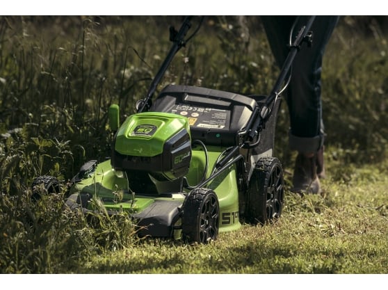 Greenworks GD60LM51SP 60v/51cm DigiPro 4-in-1 Self-Propelled Variable-Speed Cordless Lawnmower (Machine Only)