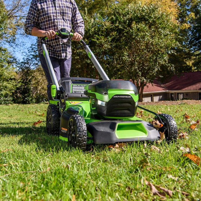 Greenworks GD60LM51SP 60v/51cm DigiPro 4-in-1 Self-Propelled Variable-Speed Cordless Lawnmower (Machine Only)