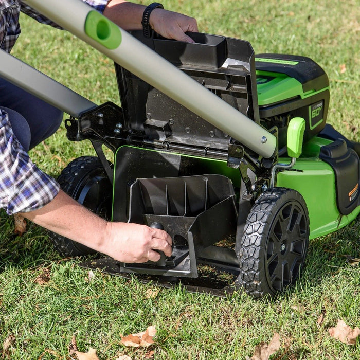 Greenworks GD60LM51SP 60v/51cm DigiPro 4-in-1 Self-Propelled Variable-Speed Cordless Lawnmower (Machine Only)