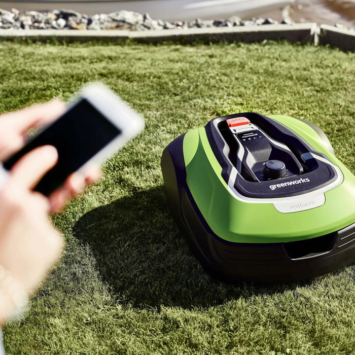 Greenworks Optimow®15 24v Robotic Lawnmower (for Lawns up to 1500m2)