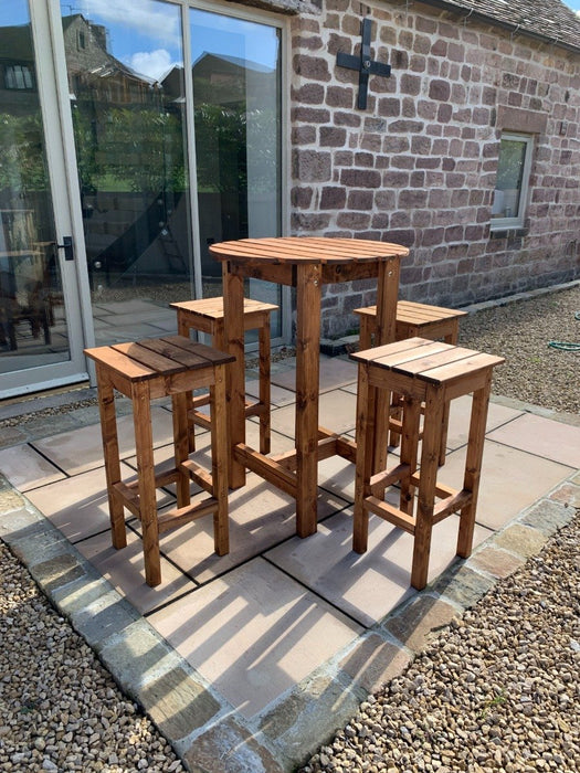 Charles Taylor 4-Seater Wooden Alfresco Bar Set | HB224