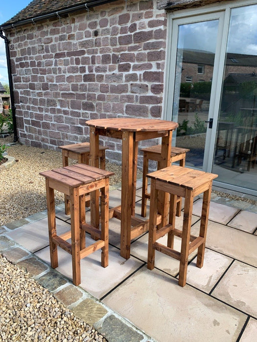 Charles Taylor 4-Seater Wooden Alfresco Bar Set | HB224