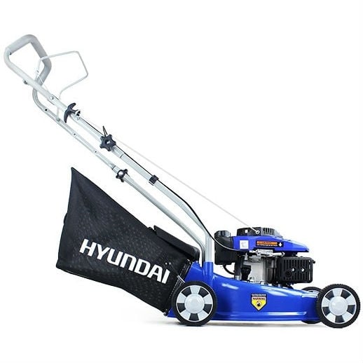Hyundai 99cc/40cm Hand-Propelled Petrol Lawnmower | HYM400P
