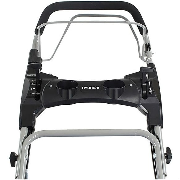 Hyundai 196cc/51cm 4-in-1 Variable-Speed Petrol Lawnmower with Electric Start | HYM510SPE