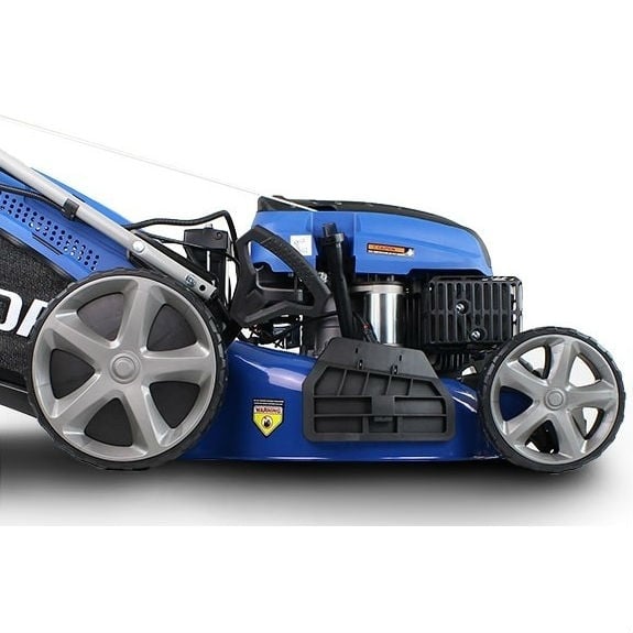 Hyundai 196cc/51cm 4-in-1 Variable-Speed Petrol Lawnmower with Electric Start | HYM510SPE