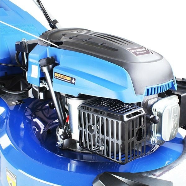 Hyundai Self-Propelled 196cc/53cm Petrol Roller Lawnmower with Electric Start | HYM530SPER