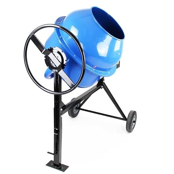 Hyundai HYCM160 Portable Electric Cement Mixer 160 litre 240v 650w Concrete Mixer (Cement Mixers)