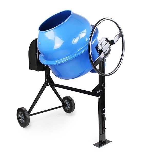 Hyundai HYCM160 Portable Electric Cement Mixer 160 litre 240v 650w Concrete Mixer (Cement Mixers)