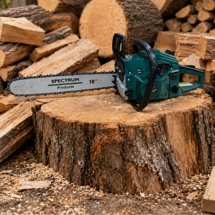 Spectrum DM4500CS 45cc Petrol Chainsaw with 18" Bar