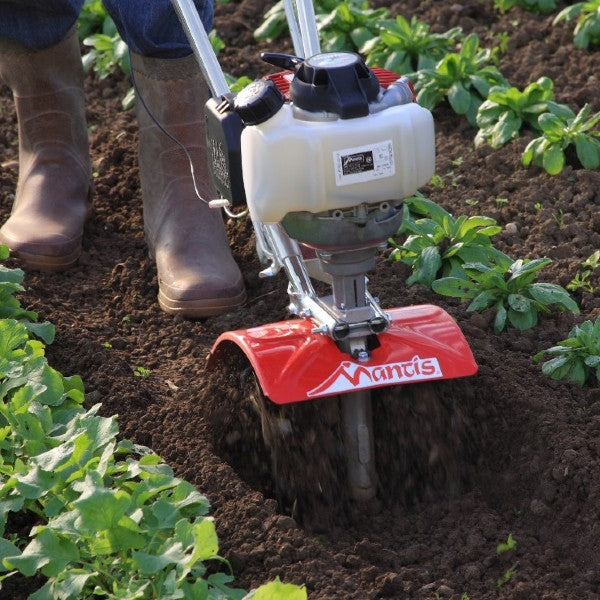 Mantis 4-Stroke Petrol Mini-Tiller with Honda Engine | 7263-12-14