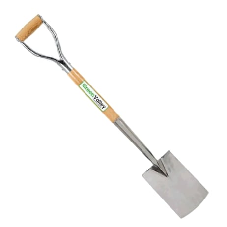 MD Green Valley Stainless Steel Border Spade